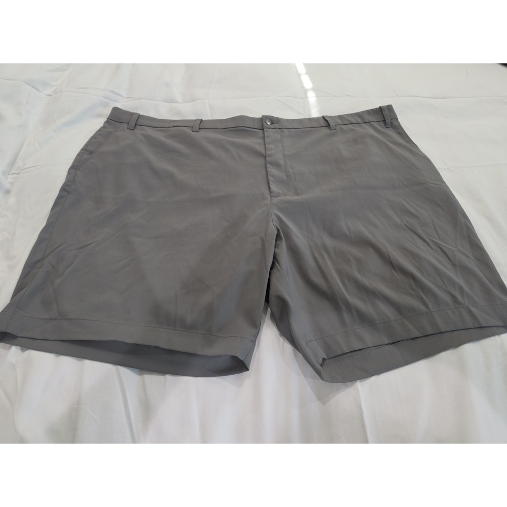Men's Stretch Calloway Golf Shorts 54b Gray With 8" Inseam.
